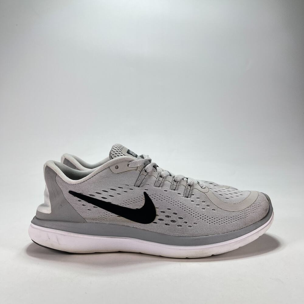 Nike Flex 2017 RN Pure Platinum Wolf Grey Running Shoes 898457-002 Men's Size 7